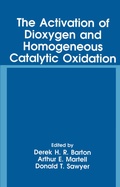 Bild: The Activation of Dioxygen and Homogeneous Catalytic Oxidation - Kluwer Academic / Plenum Publishers