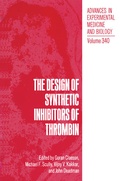 Cover: The Design of Synthetic Inhibitors of Thrombin - Kluwer Academic/Plenum Publishers