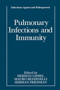 Cover: Pulmonary Infections and Immunity - Kluwer Academic/Plenum Publishers