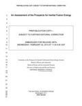 Cover: An Assessment of the Prospects for Inertial Fusion Energy - National Academies Press
