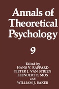 Cover: Annals of Theoretical Psychology - Springer