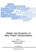 Cover: Statics and Dynamics of Alloy Phase Transformations - Springer