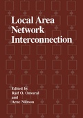 Cover: Local Area Network Interconnection - Springer