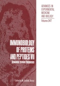 Cover: Immunobiology of Proteins and Peptides VII - Springer