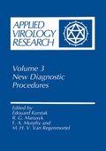 Cover: Applied Virology Research - Plenum Publishing Co.,N.Y.