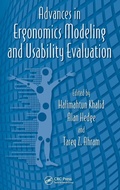 Cover: Advances in Ergonomics Modeling and Usability Evaluation - CRC Press