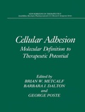 Cover: Cellular Adhesion - Kluwer Academic/Plenum Publishers