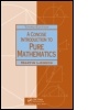 Cover: A Concise Introduction to Pure Mathematics, Third Edition - CRC Press