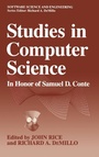 Cover: Studies in Computer Science - Kluwer Academic / Plenum Publishers