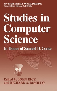Enlarge image Cover: Studies in Computer Science - Kluwer Academic / Plenum Publishers