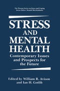 Cover: Stress and Mental Health - Springer