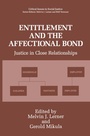 Cover: Entitlement and the Affectional Bond - Kluwer Academic/Plenum Publishers