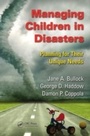 Cover: Managing Children in Disasters - CRC Press