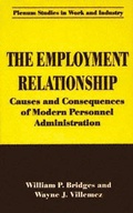 Cover: The Employment Relationship - Kluwer Academic/Plenum Publishers