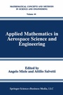 Cover: Applied Mathematics in Aerospace Science and Engineering - Plenum Publishing Co.,N.Y.