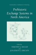 Cover: Prehistoric Exchange Systems in North America - Springer