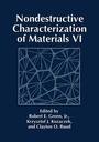 Cover: Nondestructive Characterization of Materials VI - Kluwer Academic / Plenum Publishers