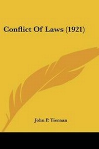 Abbildung von: Conflict Of Laws (1921) - Kessinger Publishing
