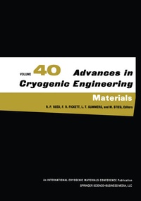 Enlarge image Cover: Advances in Cryogenic Engineering Materials - Plenum Publishing Co.,N.Y.