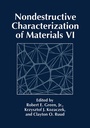 Cover: Nondestructive Characterization of Materials VI - Springer