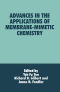 Cover: Advances in the Applications of Membrane-Mimetic Chemistry - Kluwer Academic / Plenum Publishers