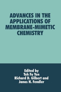 Abbildung von: Advances in the Applications of Membrane-Mimetic Chemistry - Kluwer Academic / Plenum Publishers