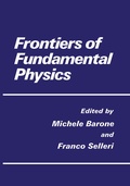 Cover: Frontiers of Fundamental Physics - Springer