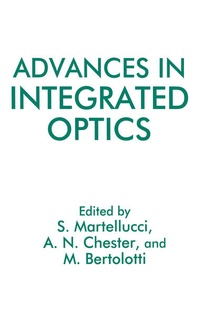 Enlarge image Cover: Advances in Integrated Optics - Springer