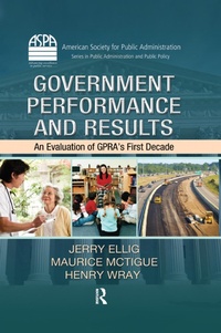 Enlarge image Cover: Government Performance and Results - Routledge