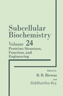 Cover: Proteins: Structure, Function, and Engineering - Plenum Publishing Co.,N.Y.