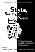 Cover: Style, Society, and Person - Springer