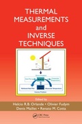 Cover: Thermal Measurements and Inverse Techniques - CRC Press
