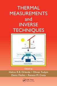 Enlarge image Cover: Thermal Measurements and Inverse Techniques - CRC Press
