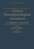 Cover: Clinical Neuropsychological Assessment - Plenum Publishing Co.,N.Y.