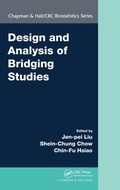 Cover: Design and Analysis of Bridging Studies - Chapman & Hall/CRC