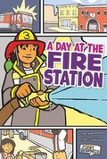Cover: A Day at the Fire Station - Capstone Press
