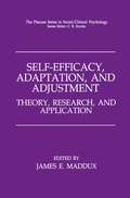 Cover: Self-Efficacy, Adaptation, and Adjustment - Springer