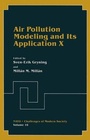 Cover: Air Pollution Modeling and Its Application X - Kluwer Academic / Plenum Publishers