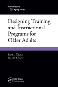 Cover: Designing Training and Instructional Programs for Older Adults - CRC Press