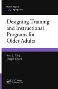 Abbildung von: Designing Training and Instructional Programs for Older Adults - CRC Press
