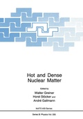 Cover: Hot and Dense Nuclear Matter - Springer