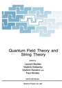 Cover: Quantum Field Theory and String Theory - Springer