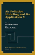 Cover: Air Pollution Modeling and Its Application X - Springer
