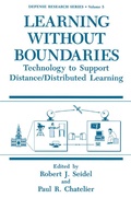 Cover: Learning without Boundaries - Kluwer Academic/Plenum Publishers