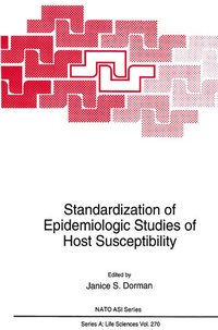 Enlarge image Cover: Standardization of Epidemiologic Studies of Host Susceptibility - Springer