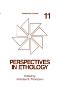 Cover: Perspectives in Ethology - Kluwer Academic/Plenum Publishers