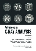 Cover: Advances in X-Ray Analysis - Springer