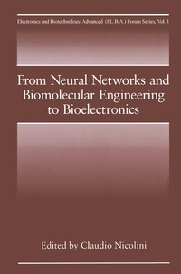 Enlarge image Cover: From Neural Networks and Biomolecular Engineering to Bioelectronics - Springer