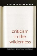 Cover: Criticism in the Wilderness - Yale University Press