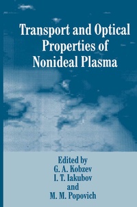 Abbildung von: Transport and Optical Properties of Nonideal Plasma - Springer